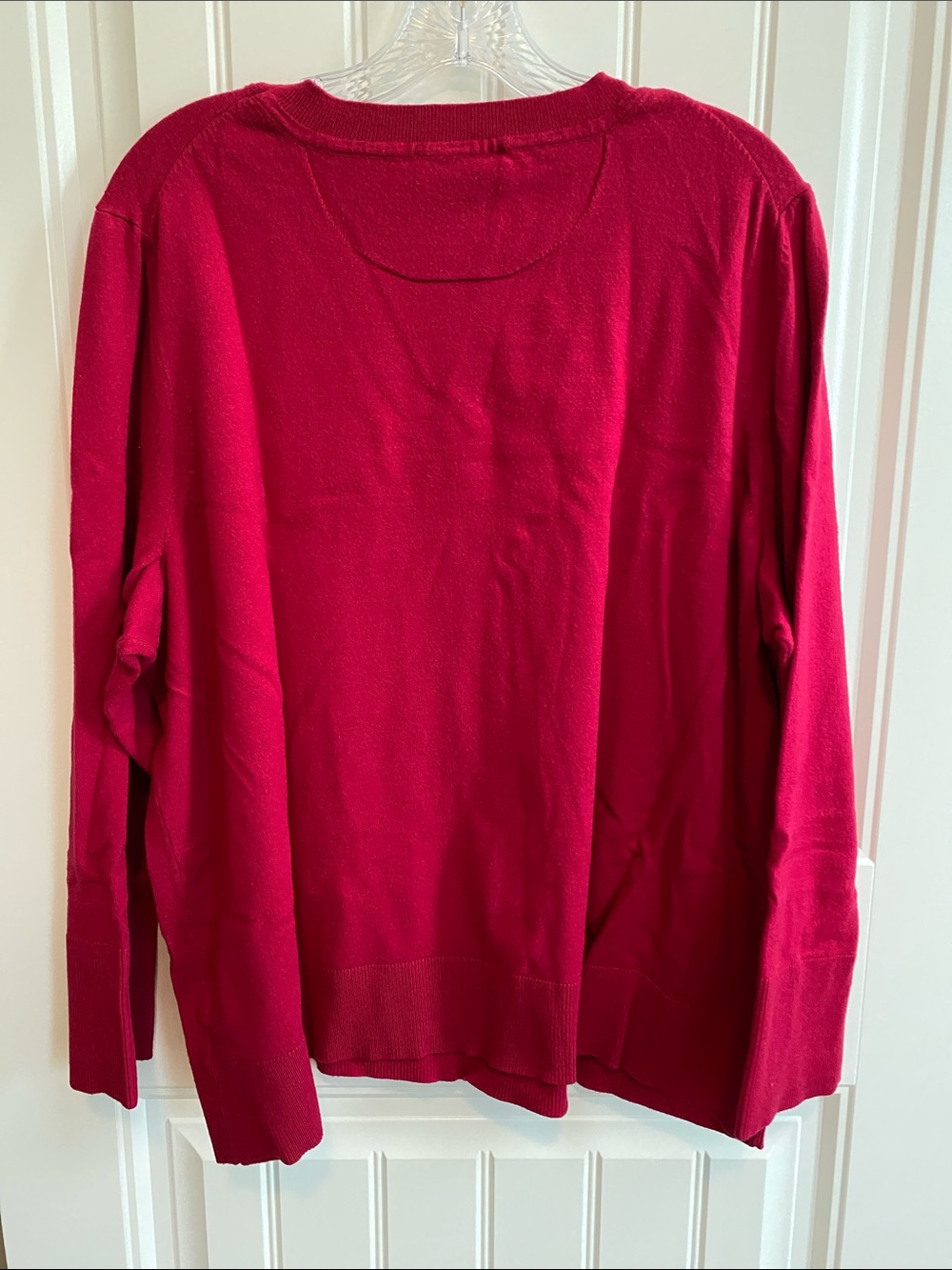 Free Assembly Scoop Neck Sweater - Raspberry - Picture 2 of 5